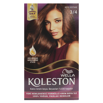 Koleston Saç Boya Set Koyu Kestane 3/4