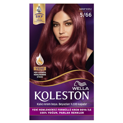Koleston Saç Boya Set Şarap Kızılı 5/66