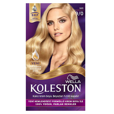 Koleston Saç Boya Set Sarı 9/0
