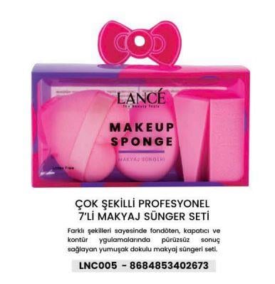 Lance Makyaj Süngeri Seti 7li Lnc005A