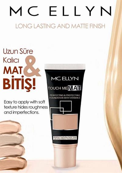 Mc Ellyn Touch Me Matte Tüp Foundation