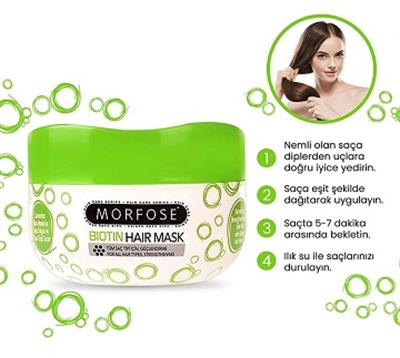 Morfose Hair Mask Biyotin 500ml