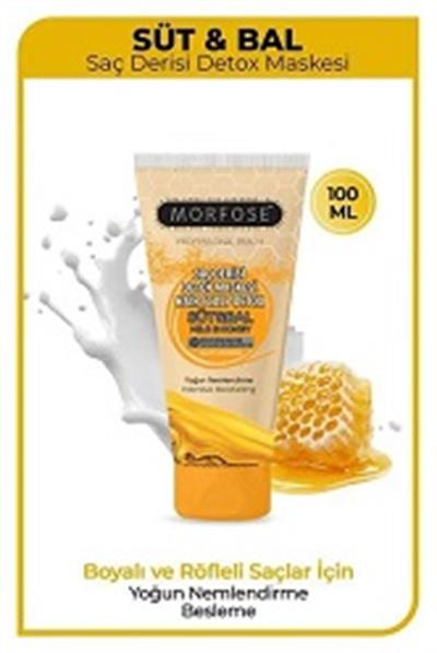 Morfose Scalp Detox Hair Mask Süt Bal 100ml
