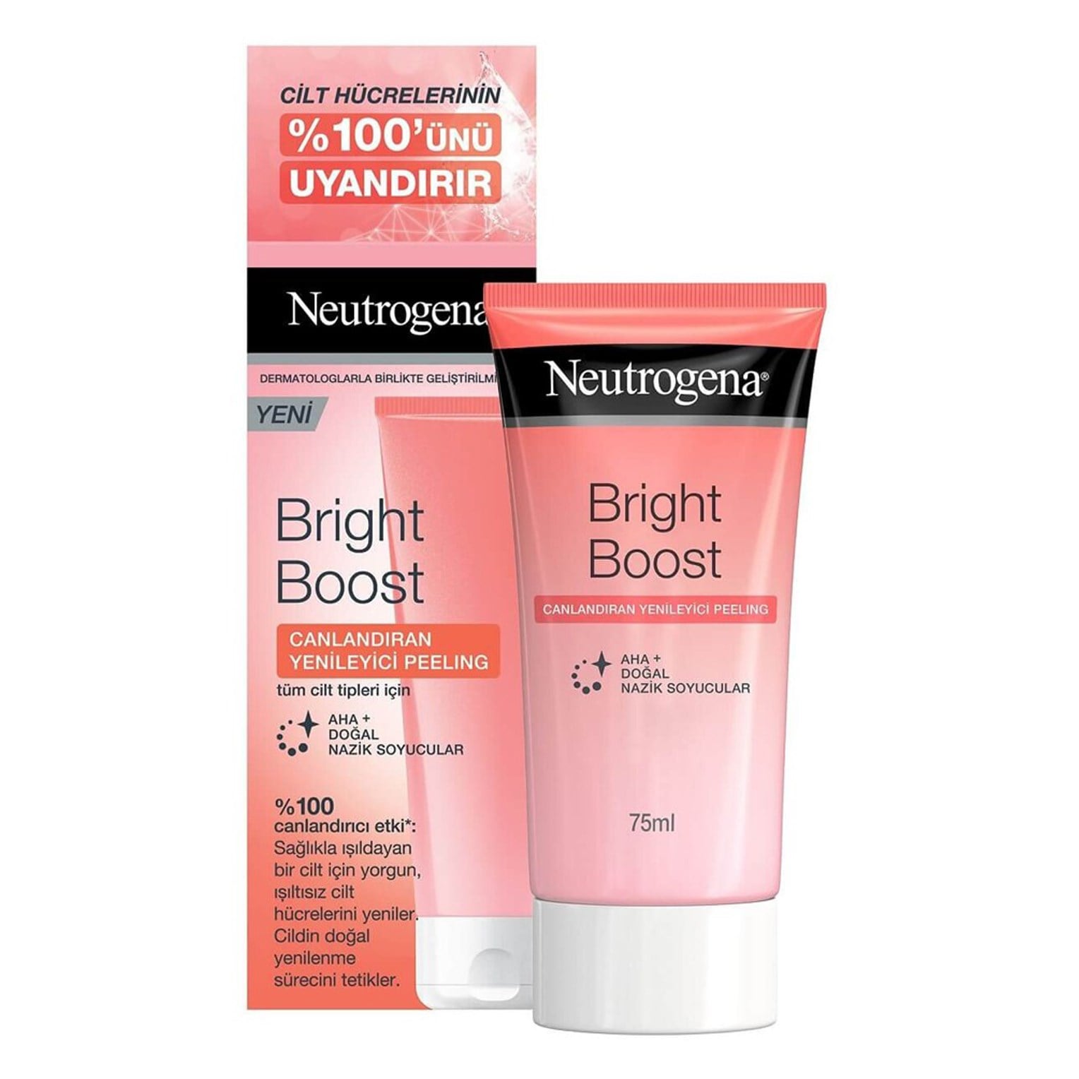 Neutrogena Bright Boost Canlandıran Yenileyici Peling 75 ML