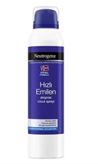 Neutrogena Vucut Spreyi 200ML Hızlı Emilen
