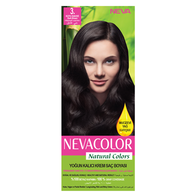 Neva Natural Color Koyu Kahve 3