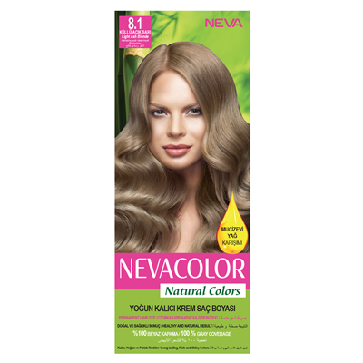 Neva Natural Color Küllü Açık Sarı 8.1