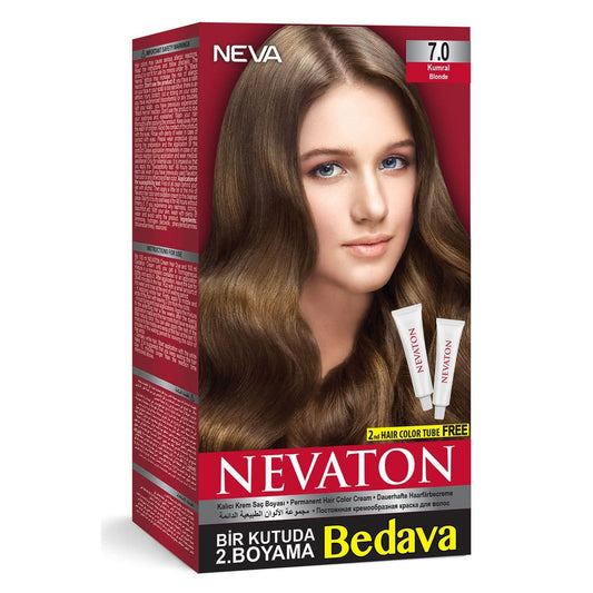 Nevaton Saç Boya Set Kumral 7.0