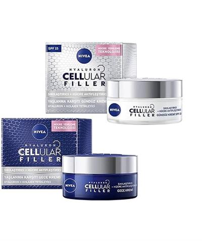 Nivea Cell Yoğun Yaşlanma Karşıtı Gece+Gündüz Spf15 Set