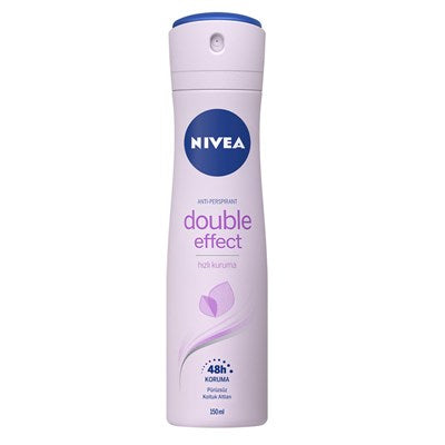 Nivea Deodorant Bayan Double Eff Mor 150ml