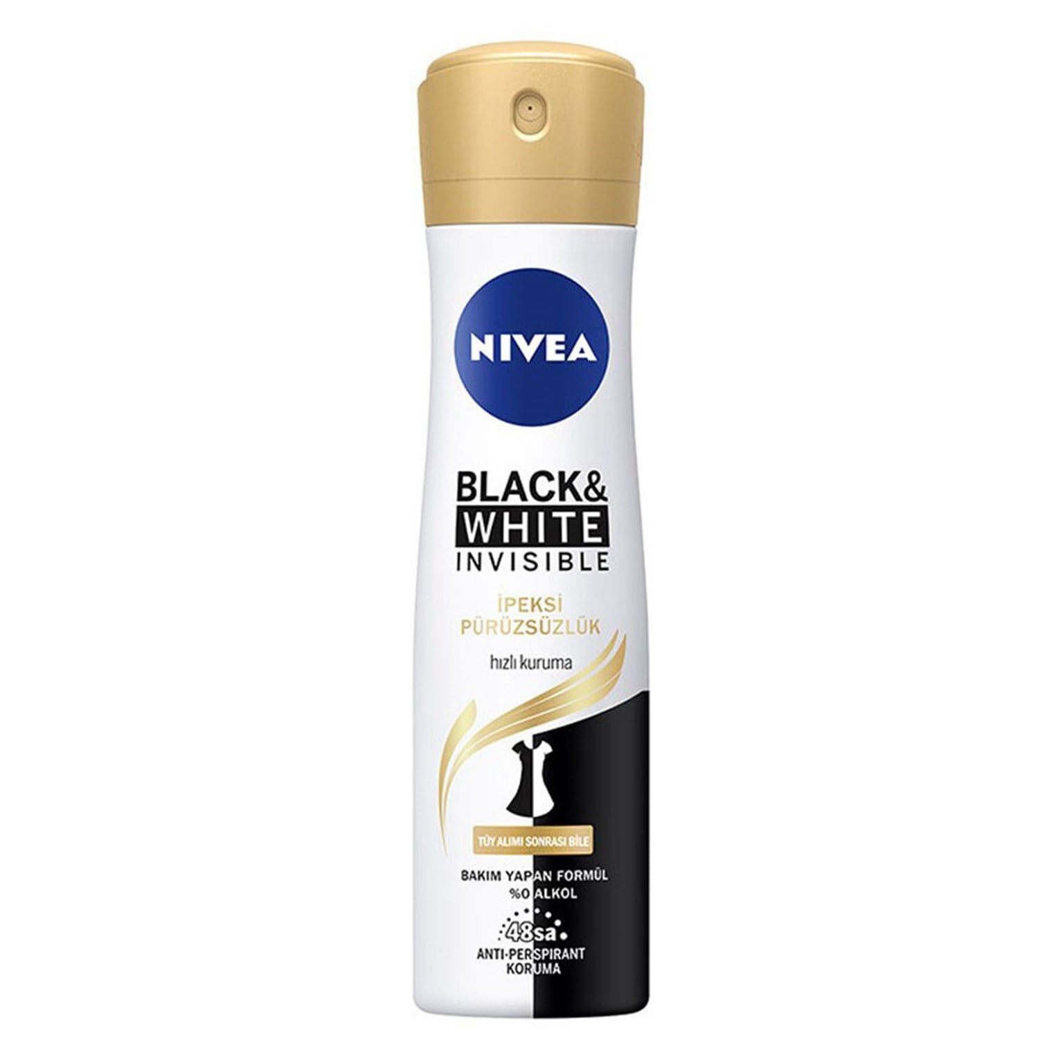 Nivea Deodorant Bayan Invisible İpeksi Pürüssüz 150ml