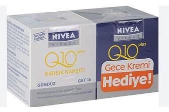 Nivea Q10 Plus Kırışık Karşıtı Gündüz Gece Krem Set