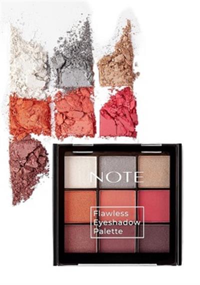 Note Flawless Eyeshadow 9 Lu Göz Far Paleti *NO:02*