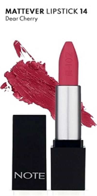 Note Mattever Lipstick Ruj No-14