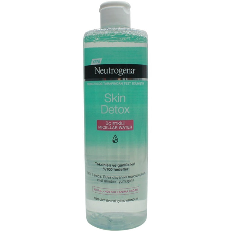Neutrogena Skin Detox Makyaj Temizleme Suyu Micleer 400ml
