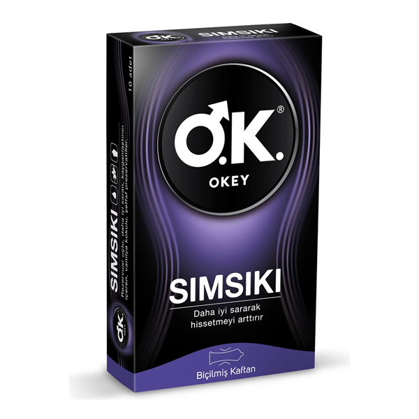 Okey Prezervatif Sımsıkı 10lu