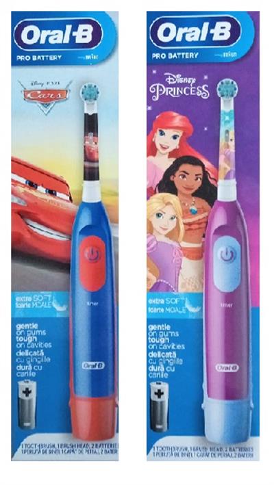 Oral-b Diş Fırçası Çocuk Pilli Karma Princes-Cars