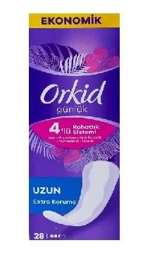 Orkid Günlük Uzun Extra Uzun 28 li