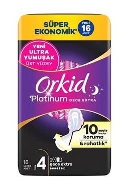 Orkid Platinum Gece Extra 16Lı