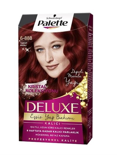 Palette Deluxe Sonbahar Kızılı 6-88
