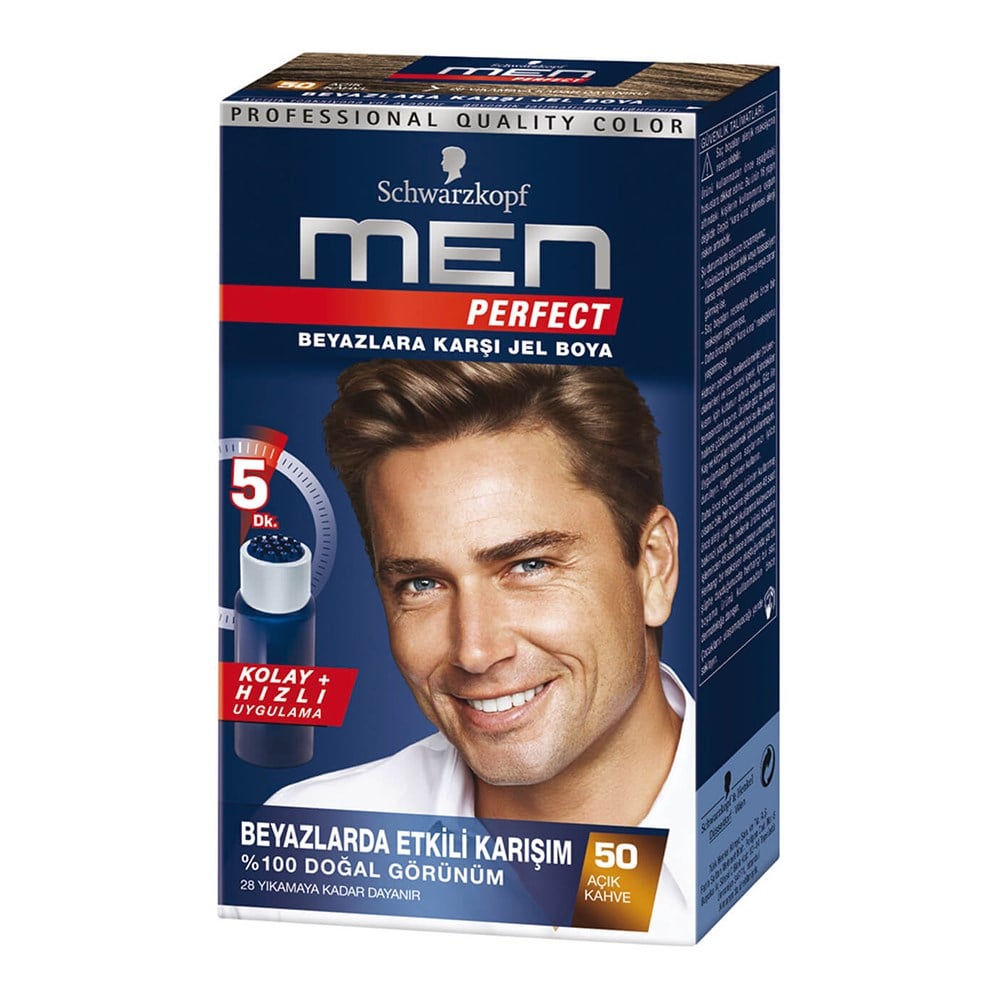 Palette Men Saç Boya Açık kahve 50