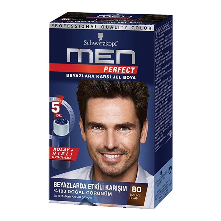 Palette Men Saç Boya Kahve Siyah 80
