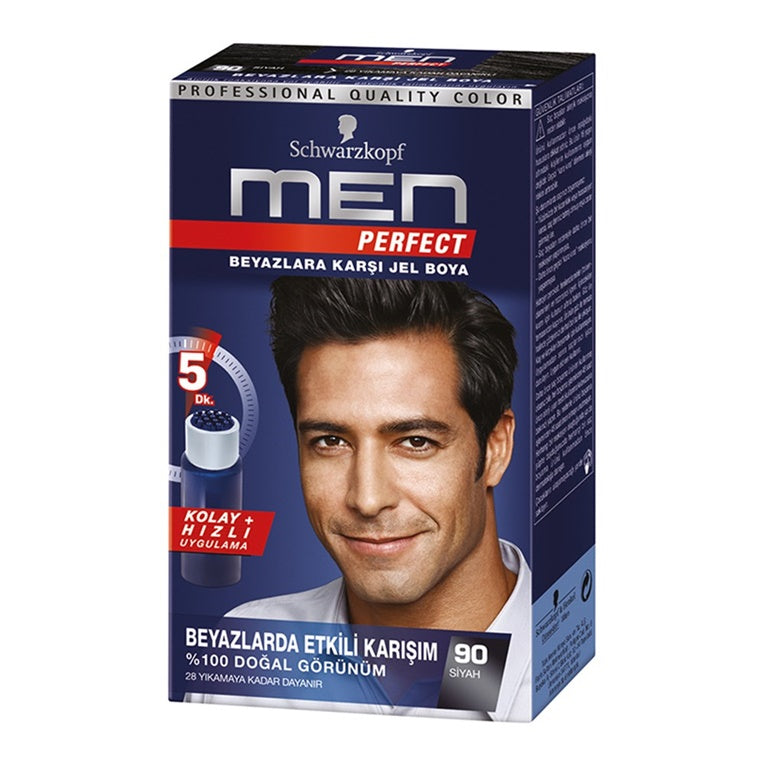 Palette Men Saç Boya Siyah 90