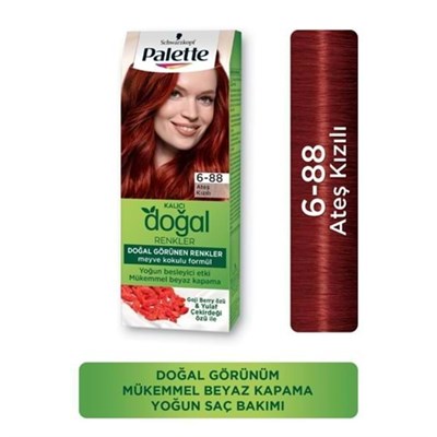 Palette Natural Colors Ateş Kızılı 6-88