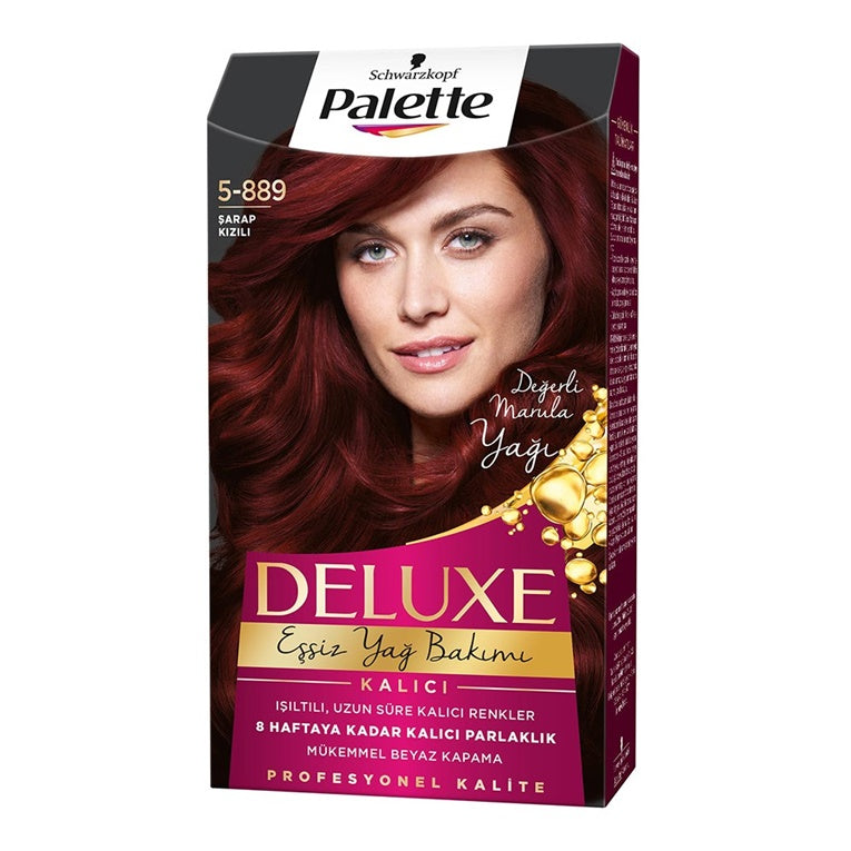 Palette Deluxe Şarap Kızılı 5-88