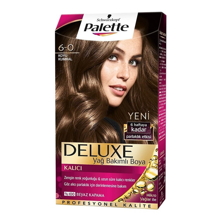 Palette Deluxe Koyu Kumral 6-0