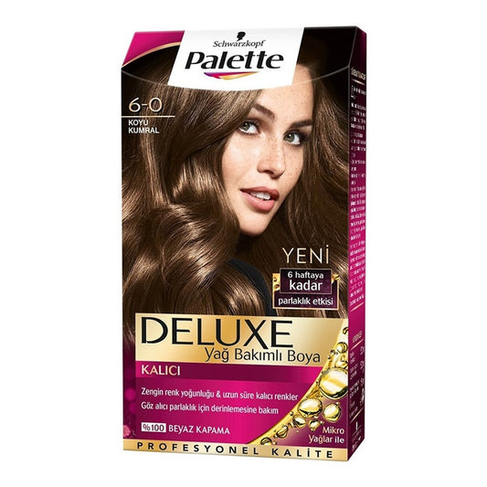 Palette Deluxe Koyu Kumral 6-0