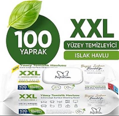 Papilion Yüzey Temizlik Havlusu XXLl Beyaz Sabun