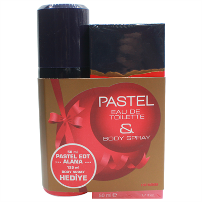 Pastel EDT 50ml+Deodorant Gift Set 125ml