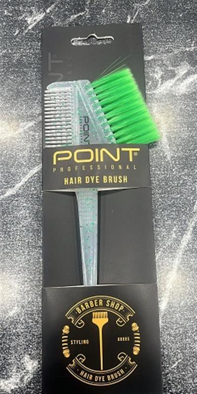 Point Saç Boya Fırçası Taraklı Yeşil 013