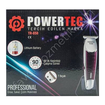 Powertec Traş Makinası Tr - 658