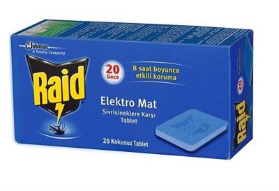 Raid Electromat Tablet 20li