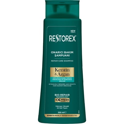 Restorex Şampuan Argan Keratin Saçlar 500ml