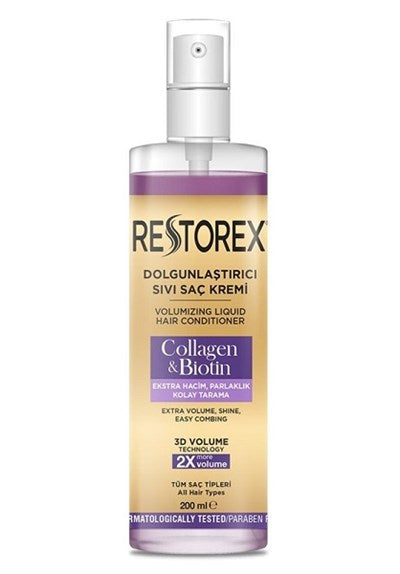 Restorex Sıvı Saç Krem Kalojen-Biotin 200ml