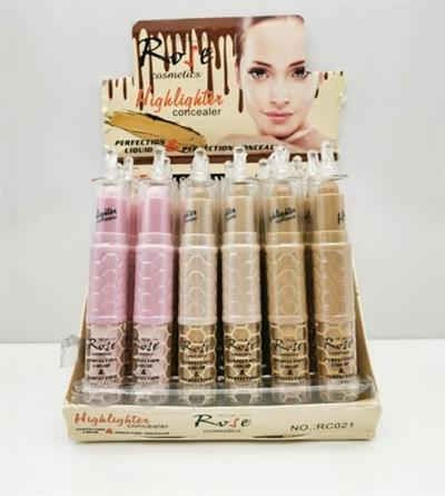 Rose Çift Taraflı Higlighter Concealer Rc-021