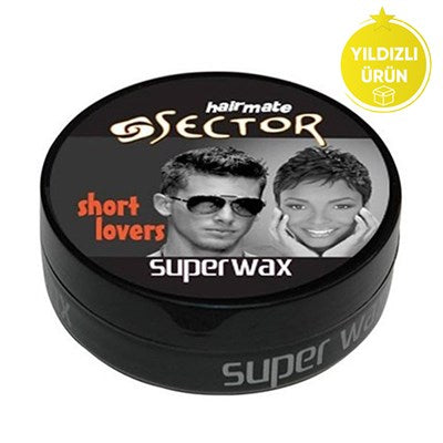 Sector Wax Hair Mate ( Siyah ) 150ml