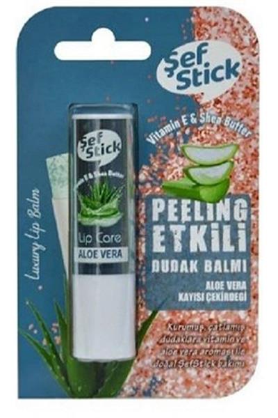 Şef Stick Lip Care Aloe Vera Peeling