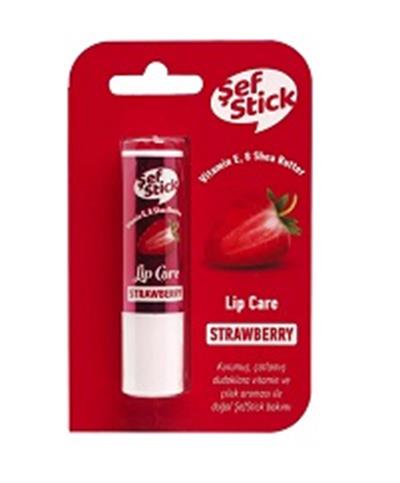 Şef Stick Lip Care Strawberry