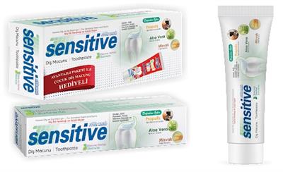 Sensitive Diş Macunu 120ml Herbal+75ml Cocuk Macunu