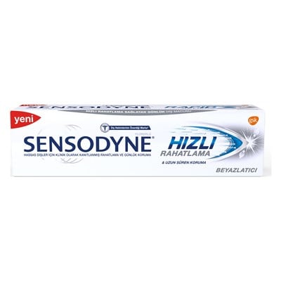 Sensodyne Diş Macunu Hızlı Rahatlama Beyazlatıcı 75ml