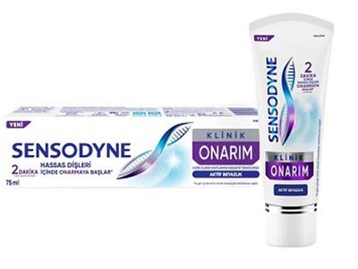 Sensodyne Diş Macunu Klinik Onarım Beyazlatıcı 75Ml