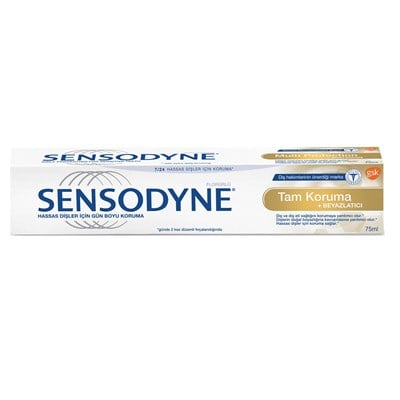 Sensodyne Diş Macunu Tam Koruma+Beyazlatıcı 75ml
