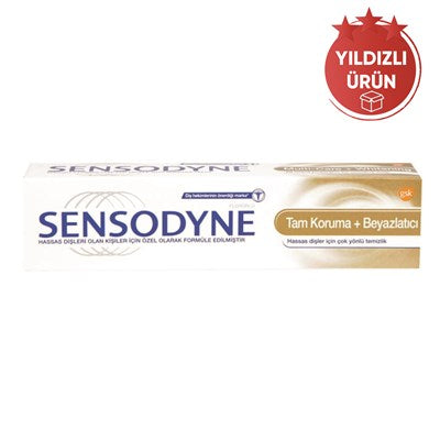 Sensodyne Diş Macunu Tam Koruma+Beyazlatma 50ml