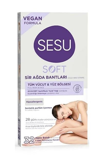 Sesu Ağda Bandı Soft Yulaf 32li