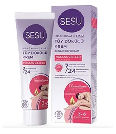 Sesu Tüy Dökücü Krem Hassas-Sensitive 100ml