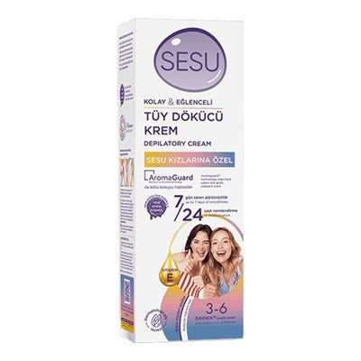 Sesu Tüy Dökücü Krem Kızlara Özel 100ml